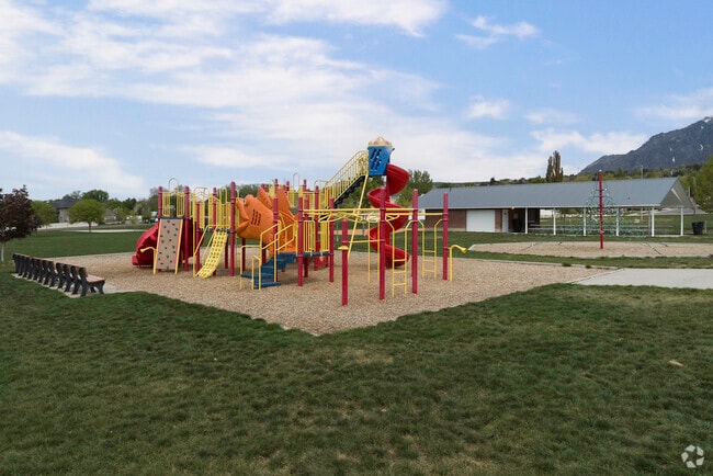 Henry Barker Jr. Park has a colorful park in Pleasant View.