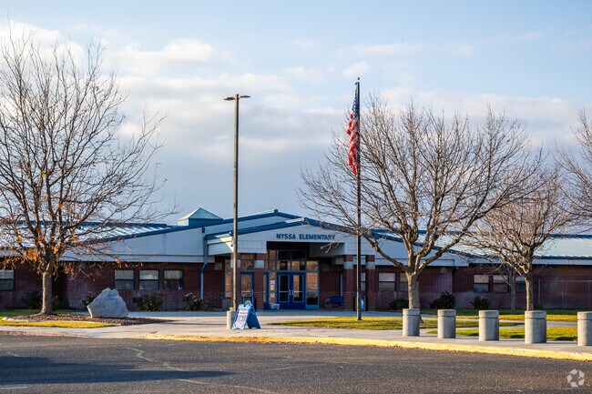 Nyssa Elementary School serves local families near Main Street.