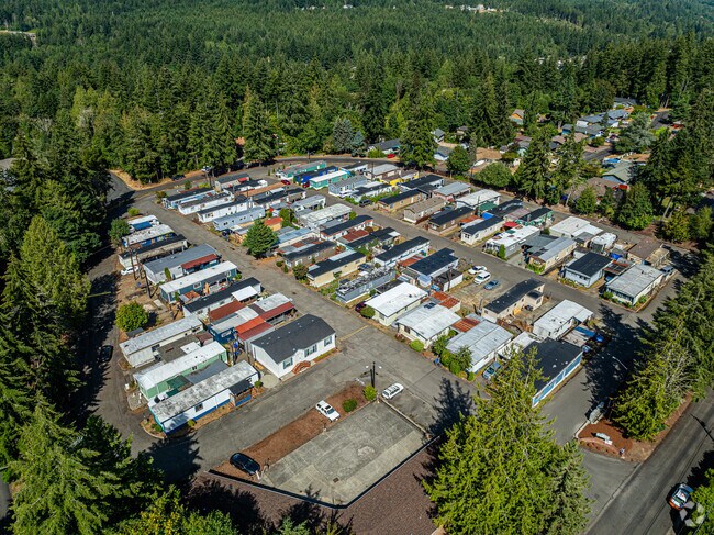 Manufactured homes like these list between 80 thousand and 90 thousand.