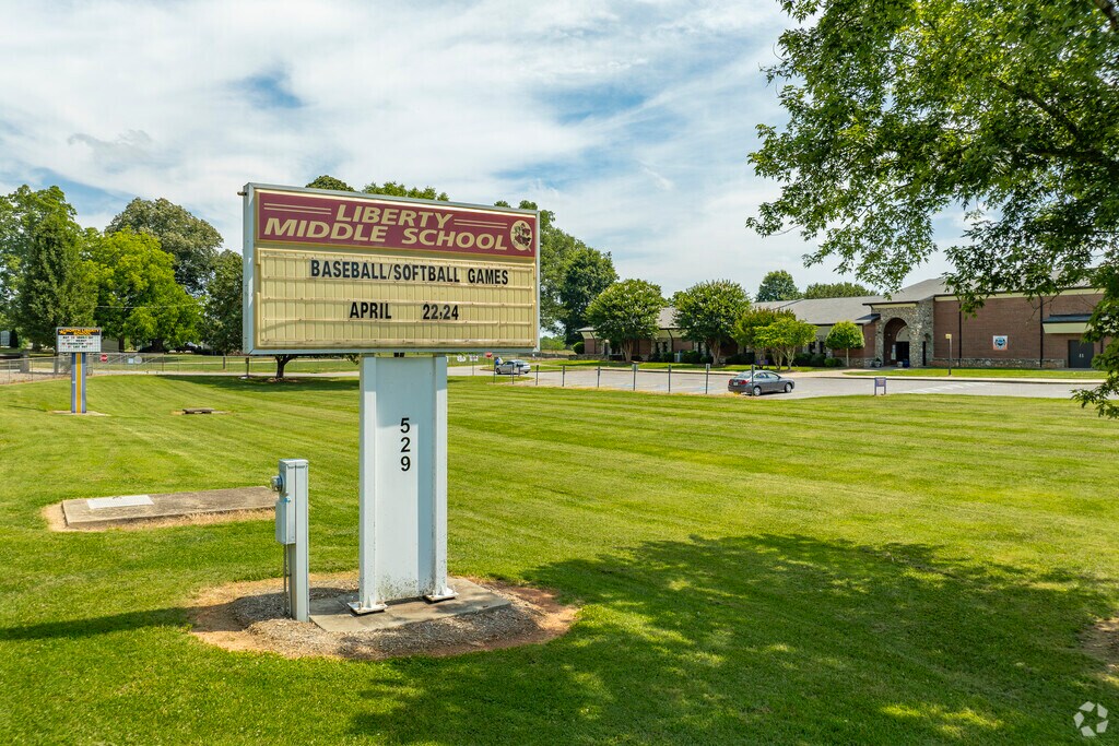 Liberty Middle School is located in Morganton and is part of the Burke County School District.