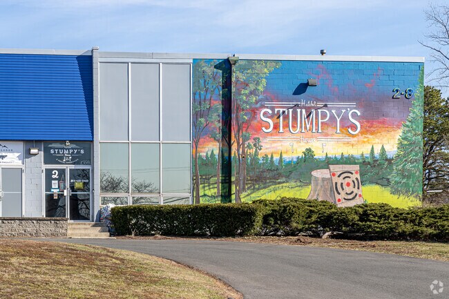 Stumpy's is a popular attraction in Buckley District for residents to test out their axe throwing.