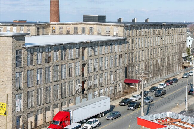 Textile mills were once a proud employer in the Father Kelley neighborhood.