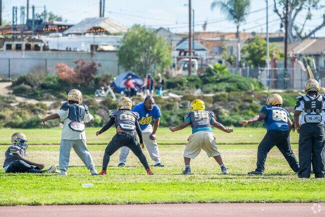 Chittick Field has a football field for practices and official games.