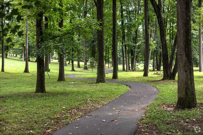 Oxon Run Park trail runs 3.4 miles from South Capitol Street to 13th street SE. along Oxon Run.