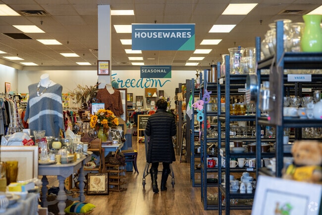 You can easily find nice antique decor at Worthwhile Thrift in Plumsteadville, PA.