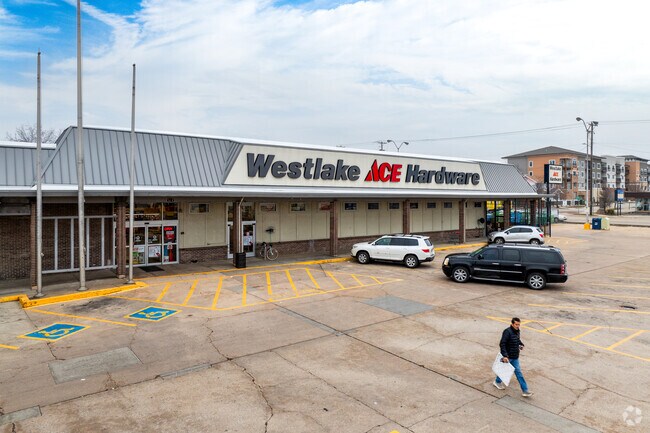 College Hill also has several well-known stores, such as Westlake Ace Hardware.
