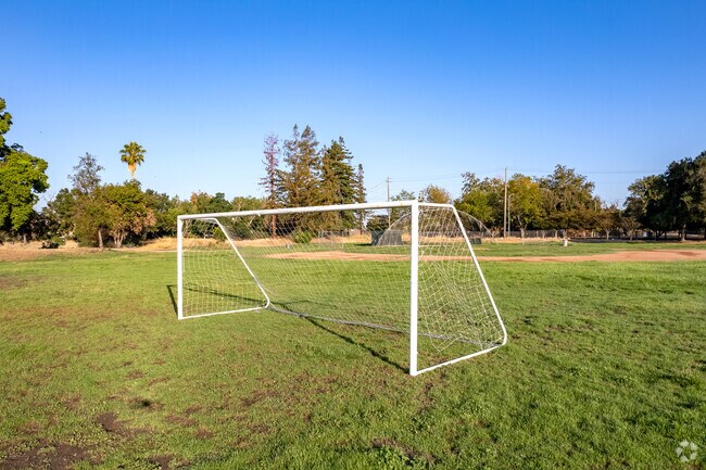 Students can enjoy the large sports field at Independence High School in Outlying Santa Clara.