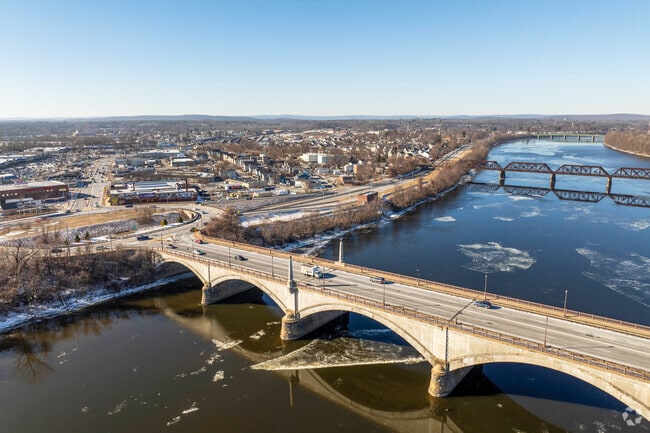 Memorial Bridge in West Springfield connects drivers to Springfield and beyond.