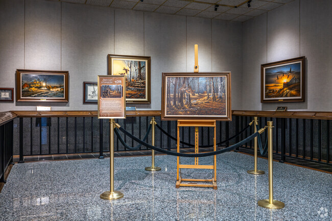 Visit the Terry Redlin Art Center to enjoy amazing paintings by the local artist in Watertown.