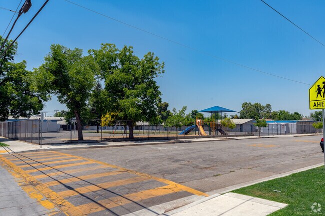 The playground at William Penn Elementary is located on the south end of the campus.