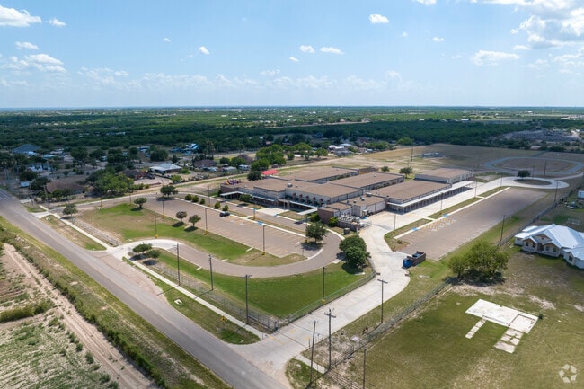 Dr. Palmira Mendiola Elementary School is located on Abram Rd and hosts grades Pre-k to 5th.