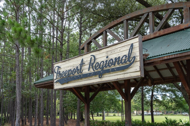 Hammock Bay features Freeports Regional Sports Cmplex.