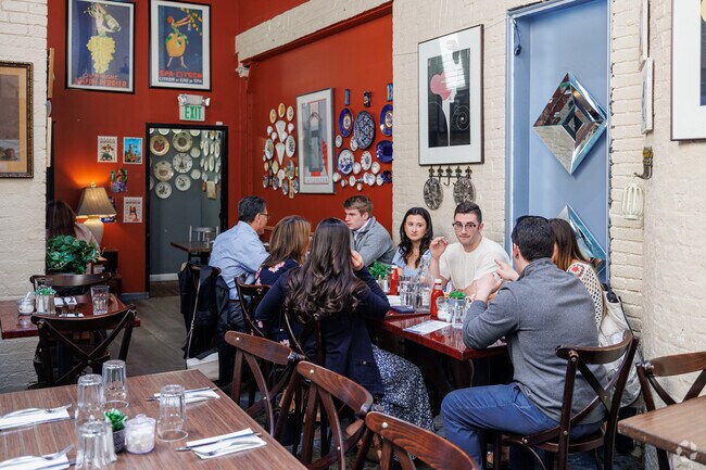 Twist, in Fells Point, is close to Washington Hill.