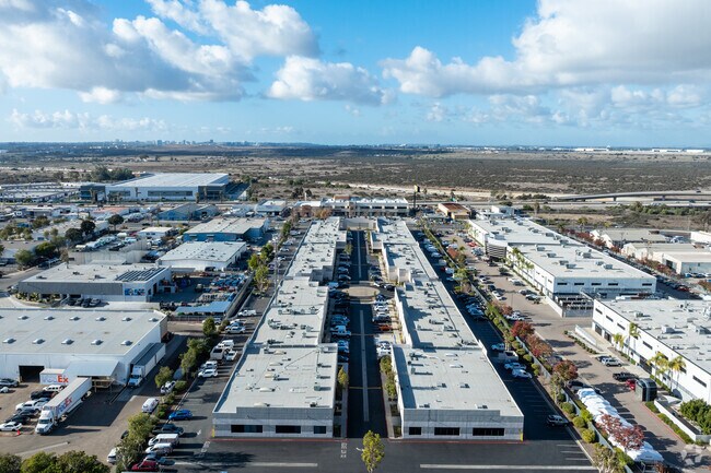 A view above Heritage Christian School in Kearny Mesa.