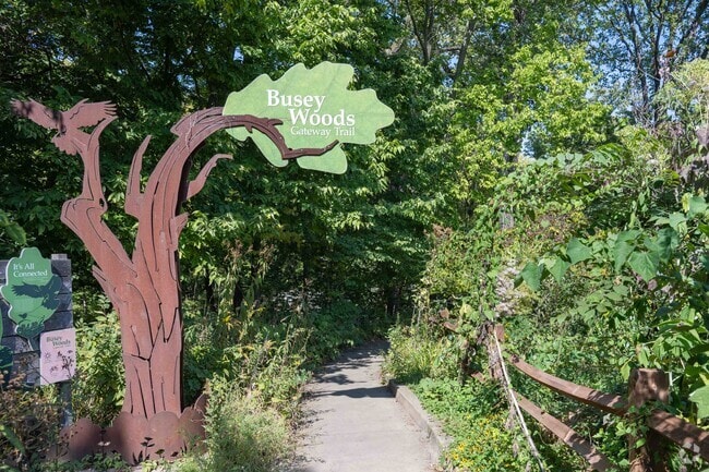 Busey Woods near Crystal Lake has a great trail with a beautiful scenic view and nice wildlife.