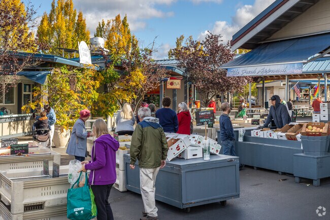 Visit the Olympia Farmer’s Market near Trosper and experience food straight from the source.