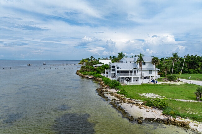 Bokeelia has many waterfront homes with scenic views and nearby beaches.