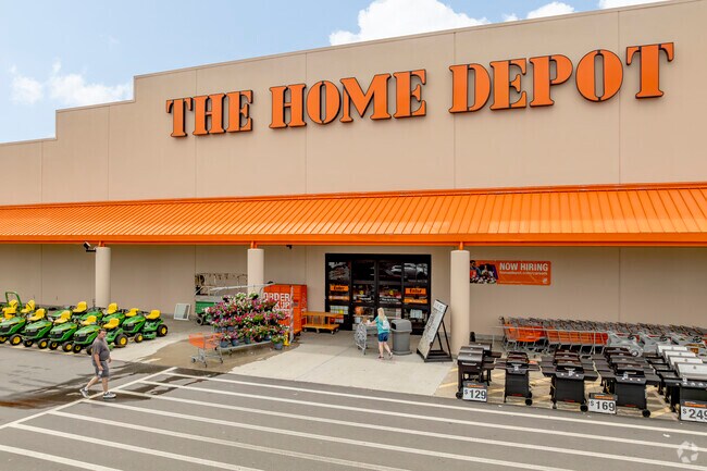 Home Depot is nearby for Green Park resident home owners to help maintain their properties.