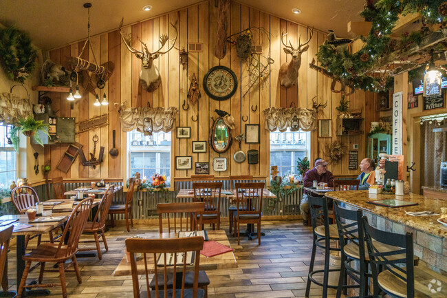 Folks from Hunker can meet up for a home-cooked breakfast at the South Greenburg Restaurant.