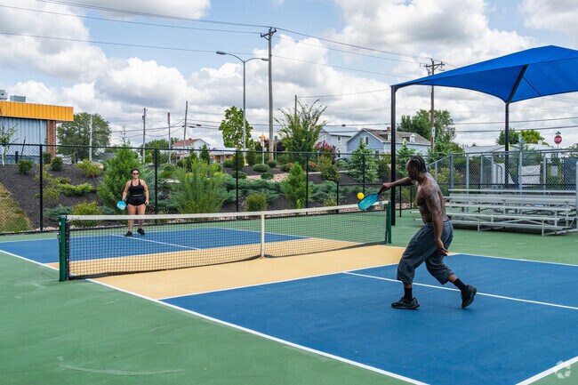 Grab a friend and head to Morrison Park for a friendly game of pickleball.