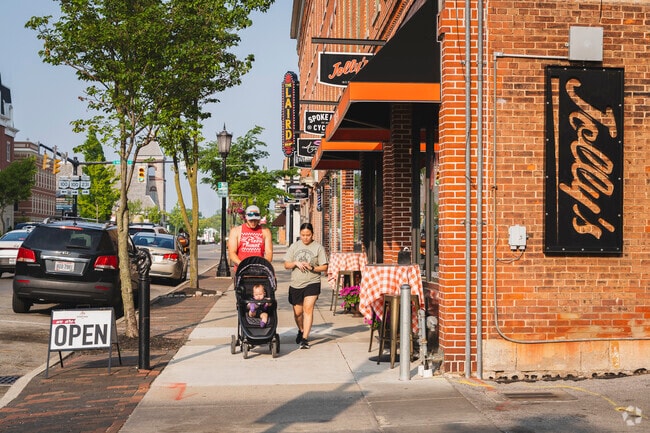 Jolly's Drive-In sits in the heart of downtown Tiffin.