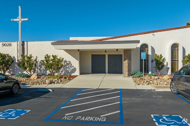 The church at 
Christ The Cornerstone Lutheran Academy.