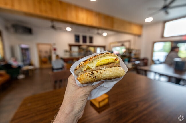 Deer Creek Farm Bagels and Breads is well know for their breakfast sandwiches and a popular stop for residents in Templeton, MA.