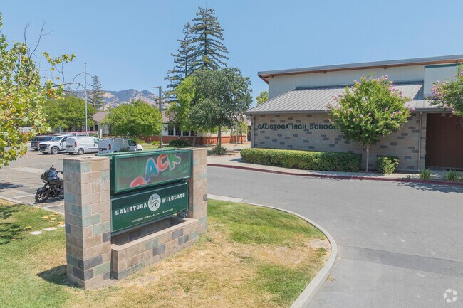 Calistoga students typically attend Calistoga High School in their later years of education.