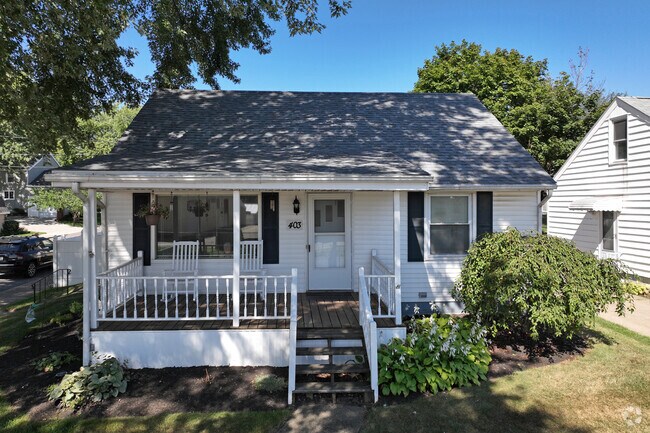 Large front porches are a wonderful feature for some homes in the Fairgrounds area.