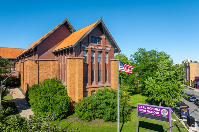 Carl Shurz High School first opened in September of 1910.