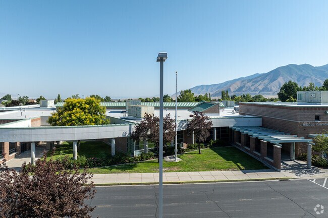 Middle Canyon Elementary School is located in the Tooele County neighborhood.