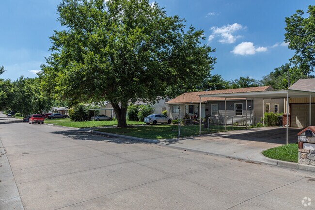 Some of the smaller bungalow homes in the Maplewood neighborhood.