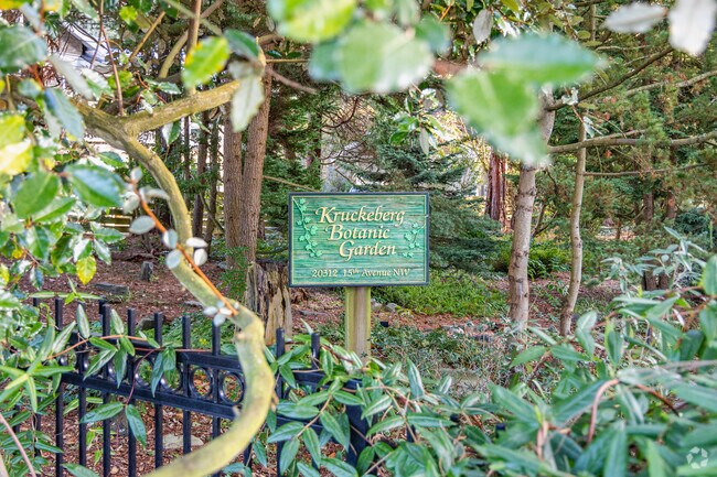 Just south of Sherwood Forest, the Kruckeberg Botanic Garden offers residents a chance to check out native and exotic plants.