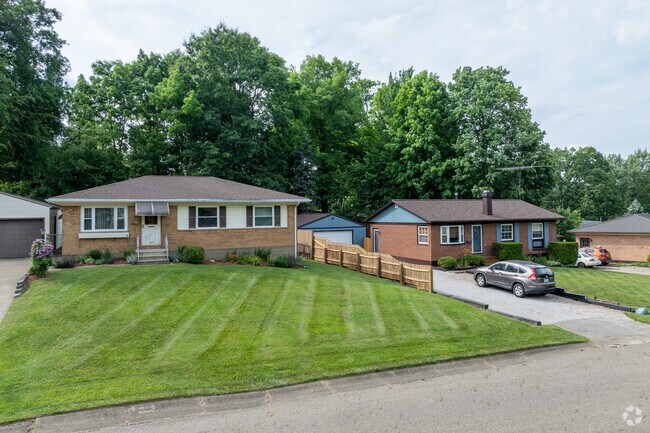 Homes neatly line the streets of Plain Township.