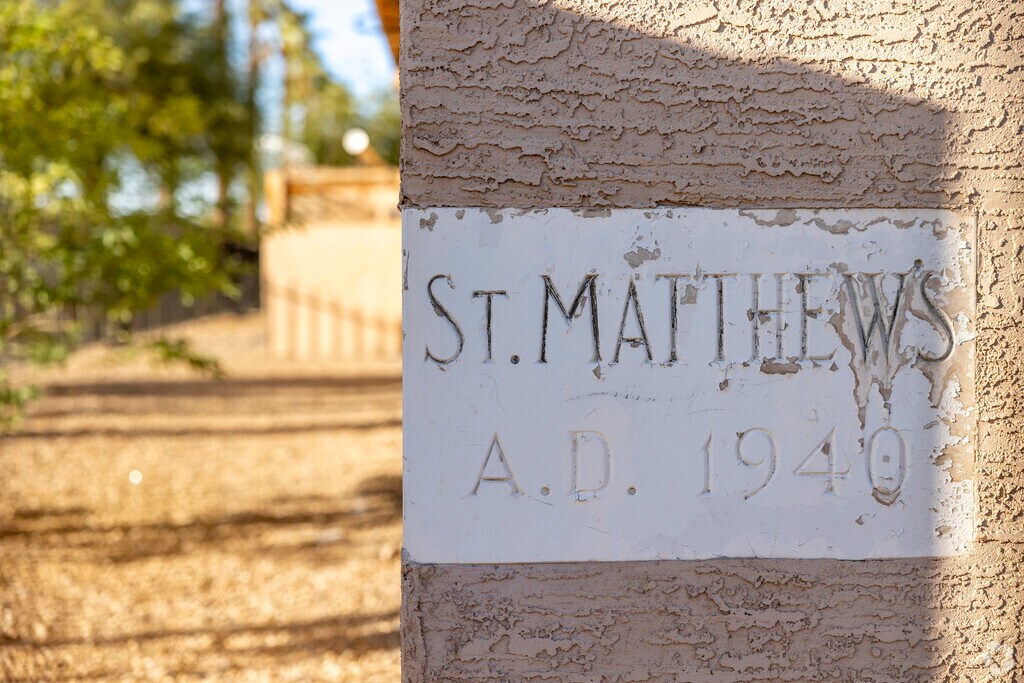 The oldest building at Phoenix’s Saint Matthew Catholic School was built in 1940.