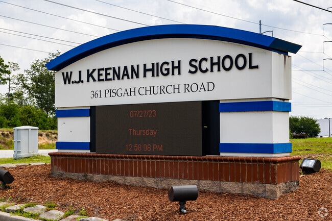 Welcome to W.J. Keenan High School in Columbia.