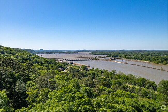 Cammack Village is best known for its stunning views of the Arkansas River.