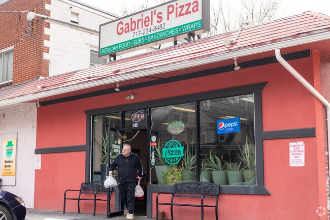 When you want to stay home and watch the game in Uptown Harrisburg, grab a pie from Gabriel's.