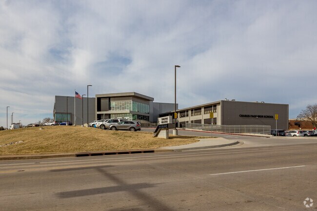 Students are taught a challenging curriculum at Charles Page High School