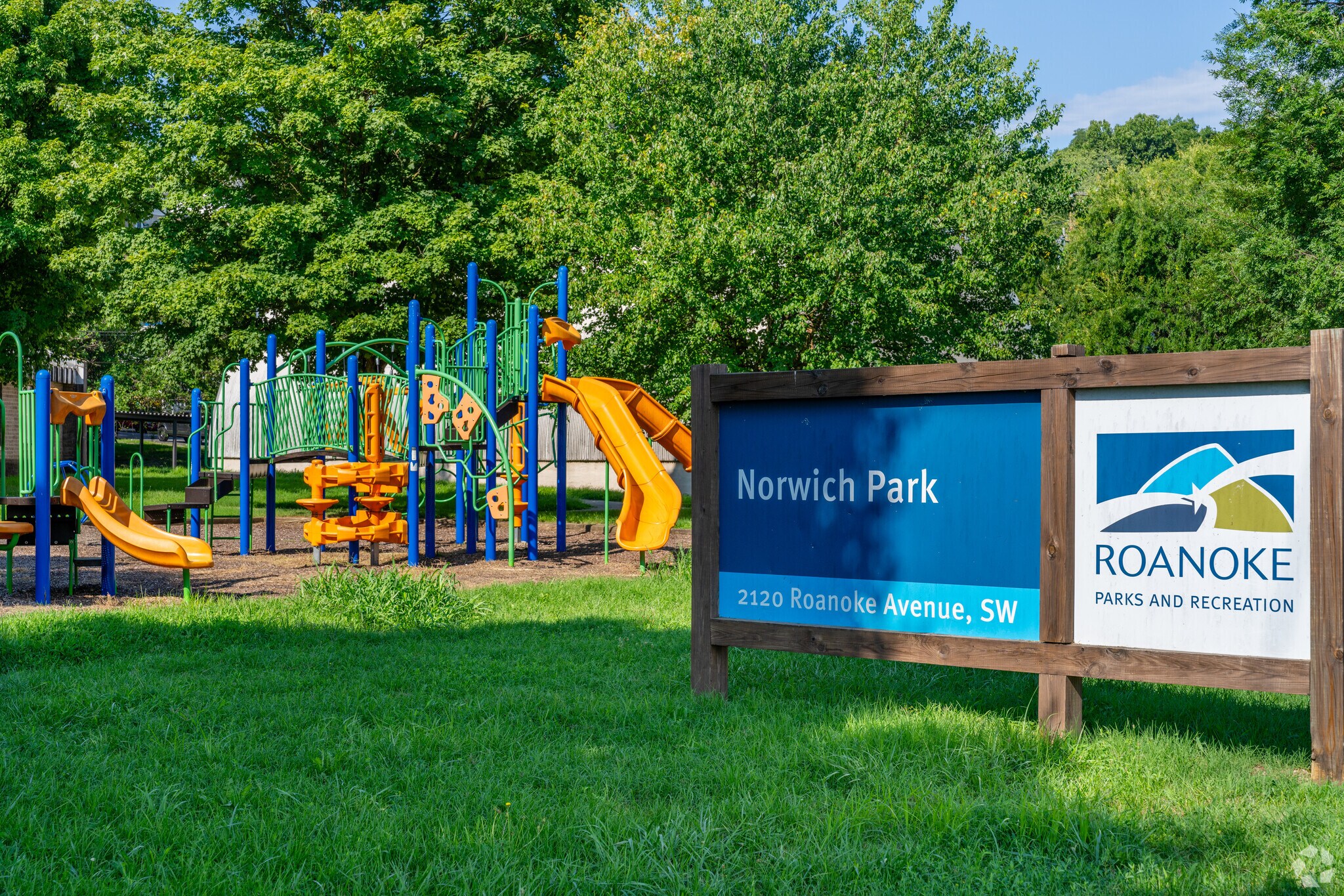Norwich Park is a great place for children to play and enjoy the new playground.