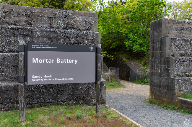 The U.S Army operated many battery's on the Sandy Hook Peninsula to protect New York from Cold War threats.
