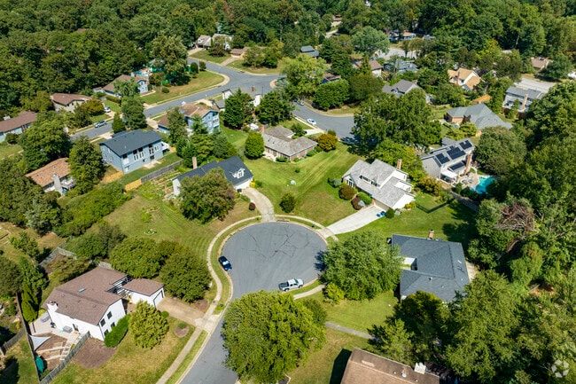 Unique home styles are mixed together in Fairfax Station.