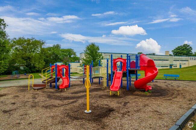 The Maple Lane Elementary School is a great place for students to make friends and have fun.