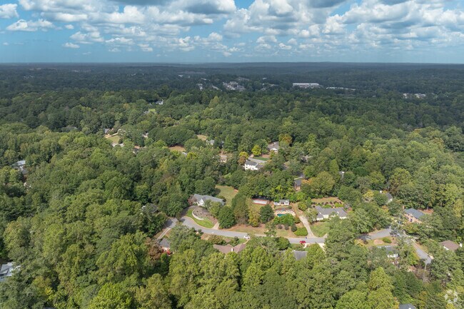 Saint George Place just to the west of downtown Athens.