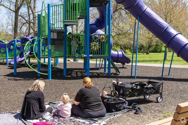 Parents don't have to travel far for their children to enjoy time outside in Old North Dayton.