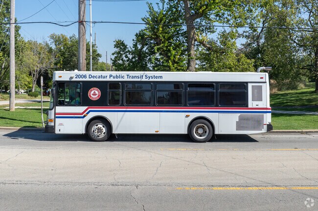 Nelson Park is part of the Decatur Public Transit System.