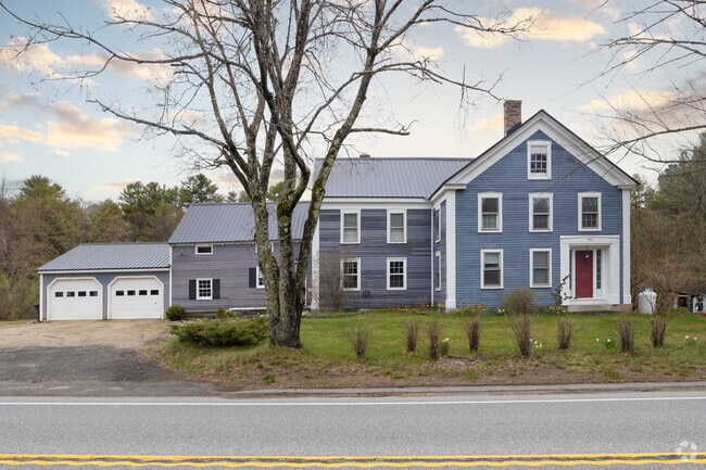 This large colonial-style homes was built in 1850 in the Saco neighborhood.