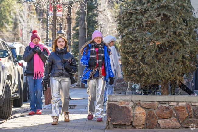 Tourists and residents alike will spend the day shopping at The Village in Big Bear City.