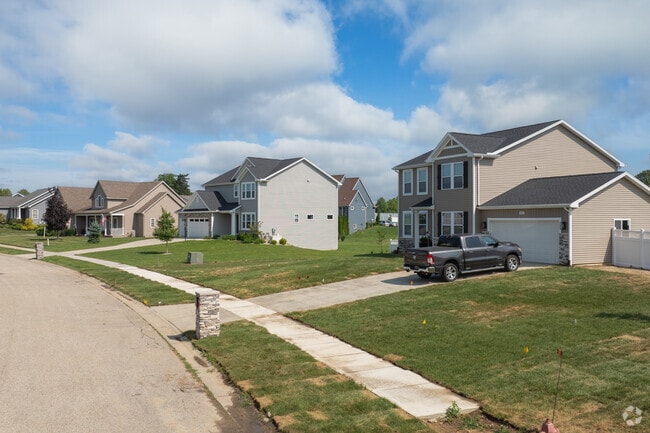 Royalton Township has multiple newer subdivisions of modern traditional homes.
