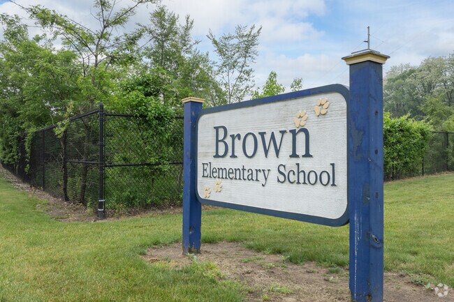 Brown Elementary School in Shoreham, MI.